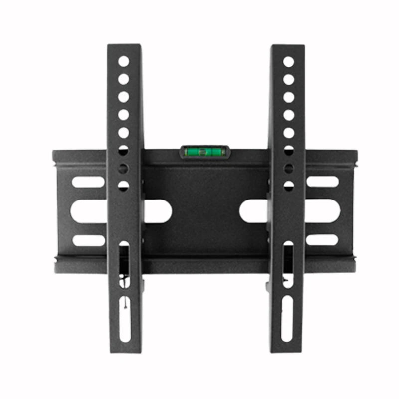 Platine murale fixe compacte avec niveau à bulle intégré, pour écrans de 14 à 42 pouces Image