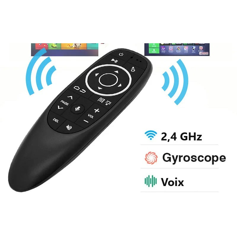 Télécommande gyroscopique G10S Pro, liaison 2,4 GHz et commande vocale Image