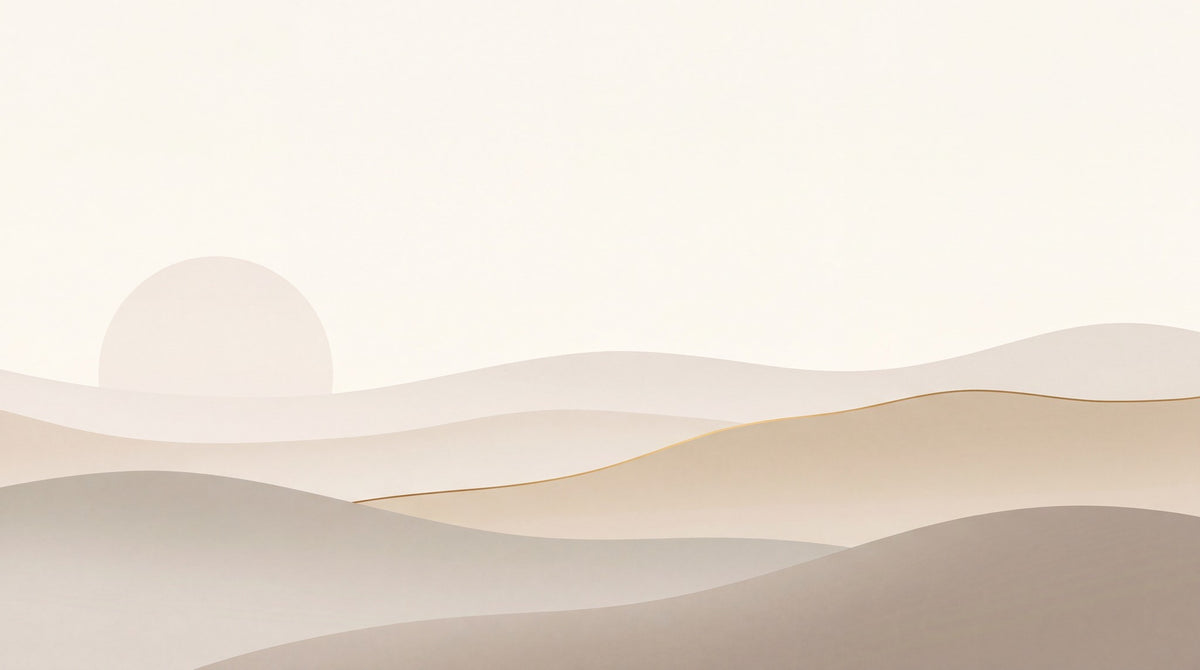 Dessin entier du panoramique Horizon de lin