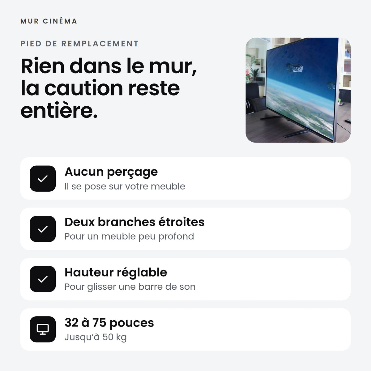 Visuel Mur Cinéma : Rien dans le mur, la caution reste entière